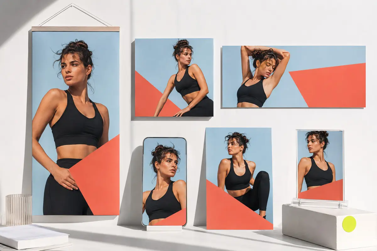 Canva AI representative fashion AI artwork